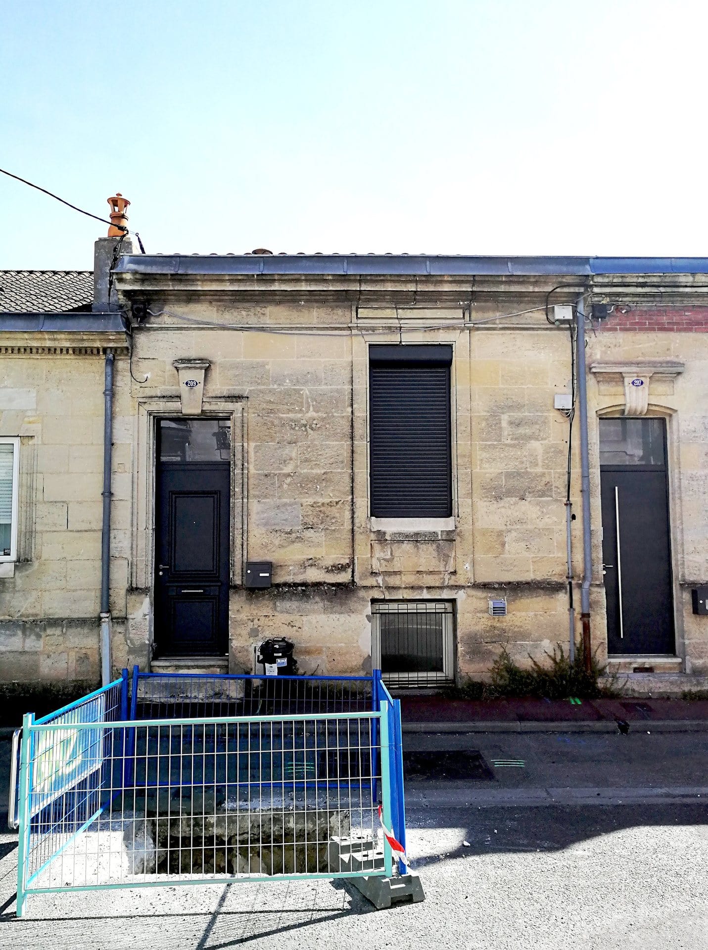 renovation echoppe bordelaise erhe architecture avant travaux