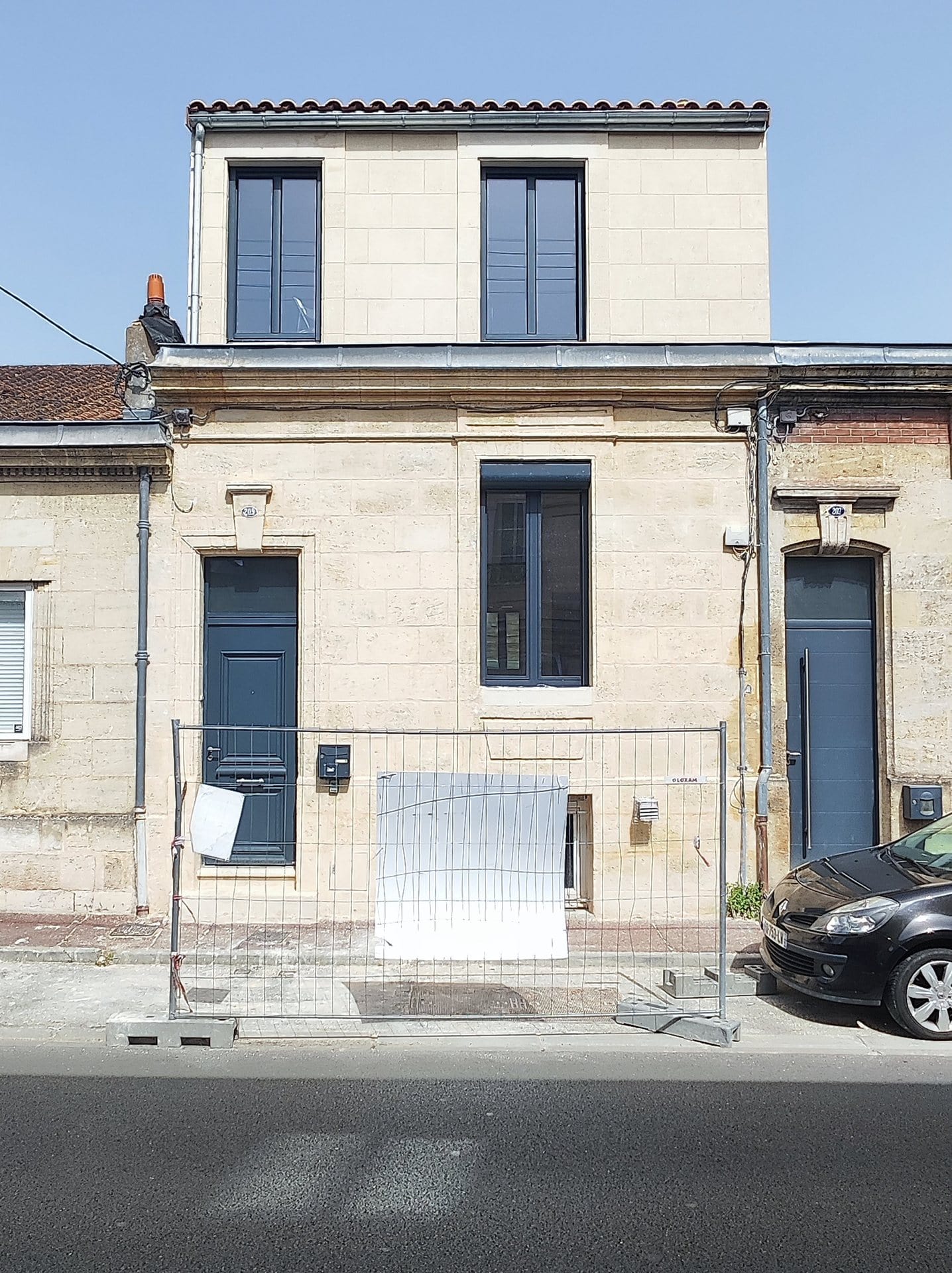 renovation echoppe bordelaise erhe architecture surelevation