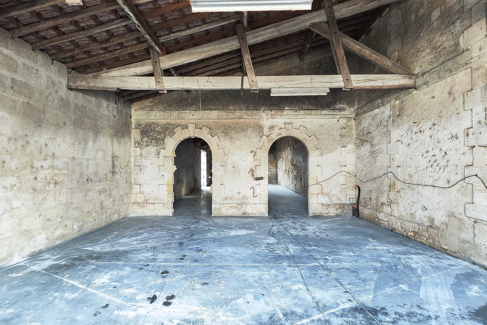 chantier du chai château Pailhas