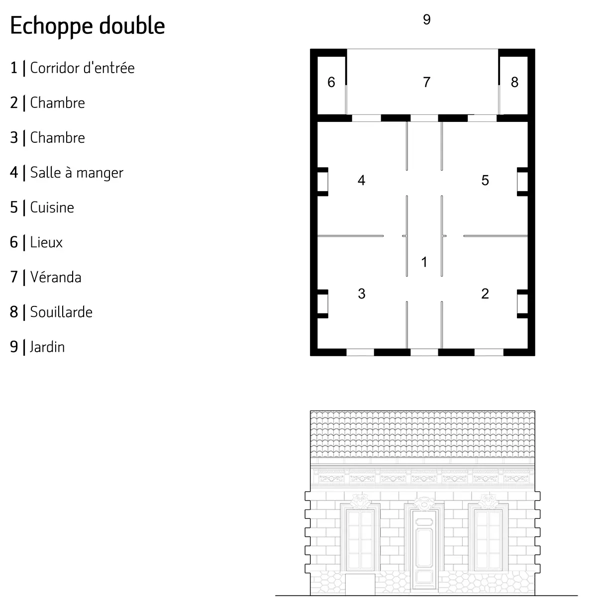 renovation echoppe bordeaux echoppe double