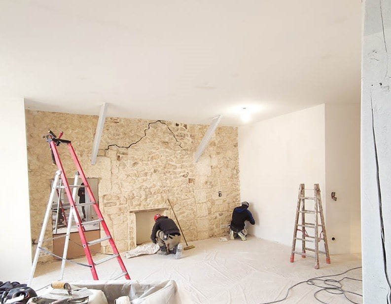 appartement en cours de rénovation