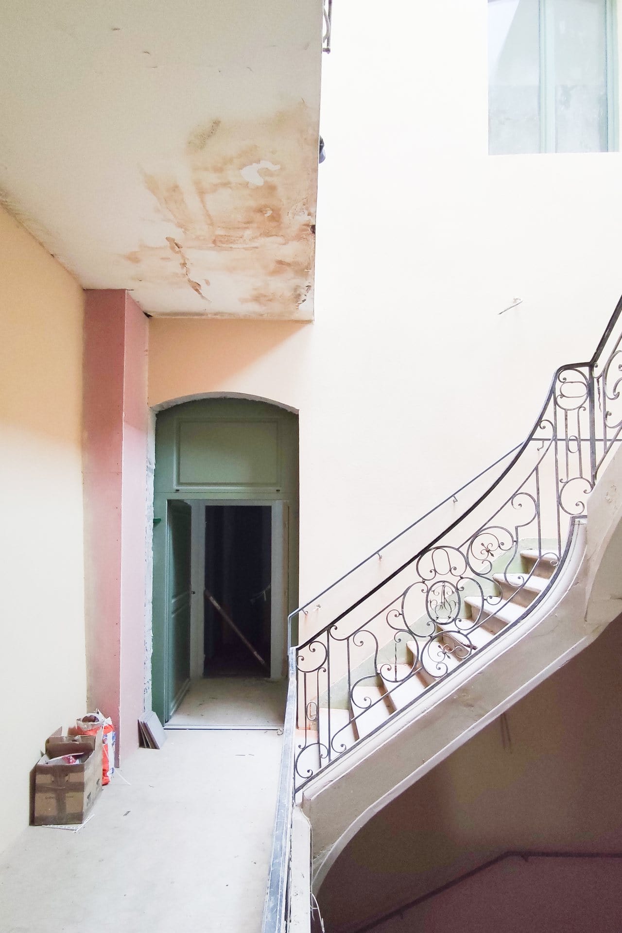 habitat collectif escalier renovation architecte de copropriete